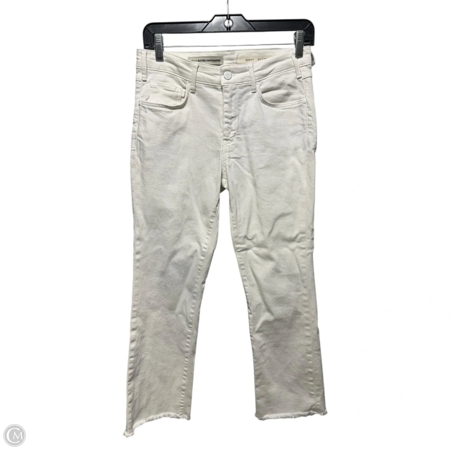 Script Jeans Skinny By Pilcro In Cream, Size: 4