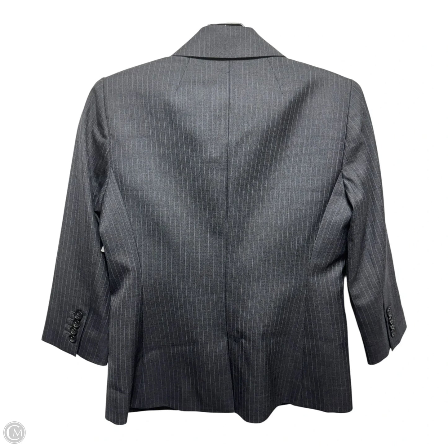 Pinstripe Blazer By J. Crew In Striped Pattern, Size: 0