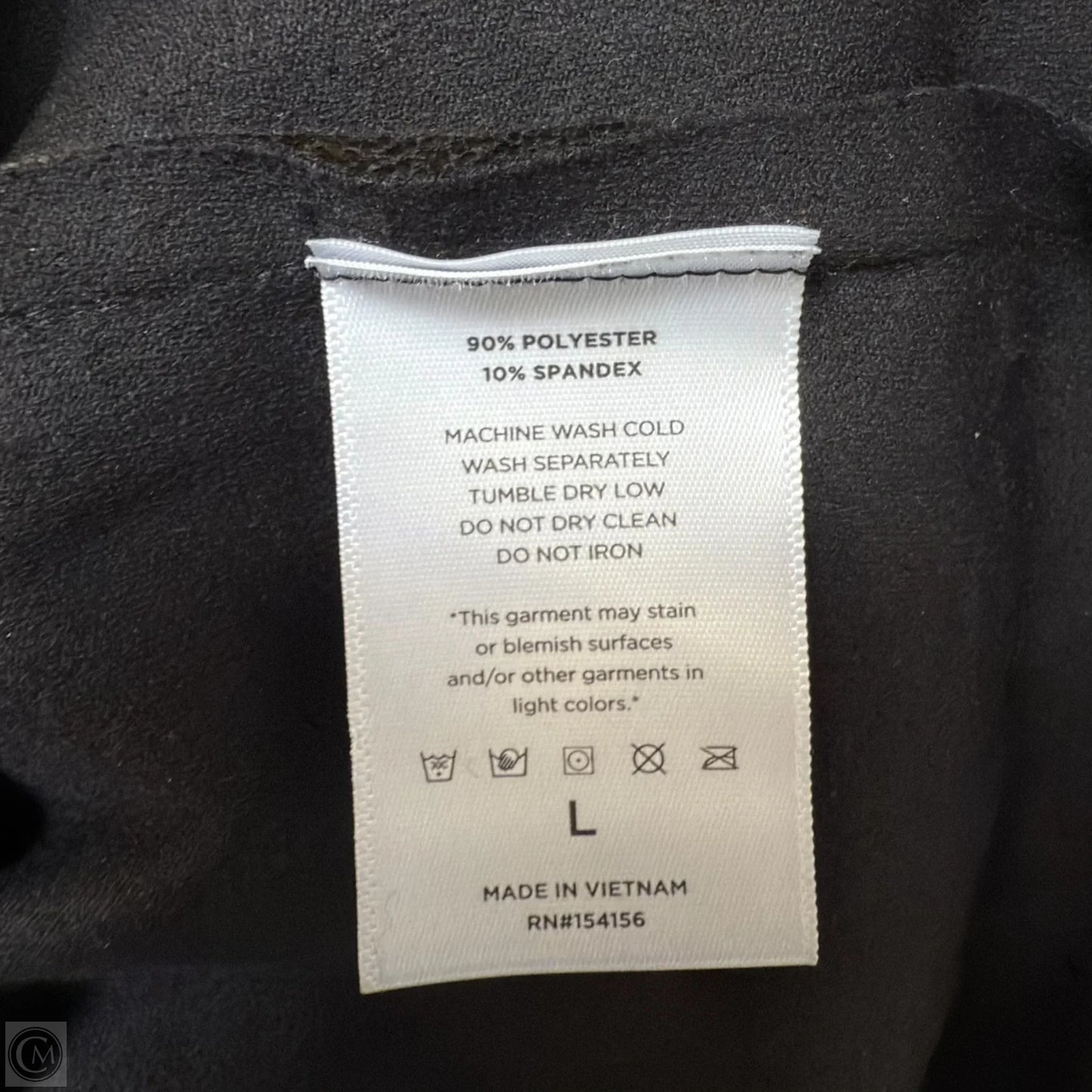 Lightweight Soft Faux Suede Drape Jacket In Black Foil By Mote In Black, Size: L