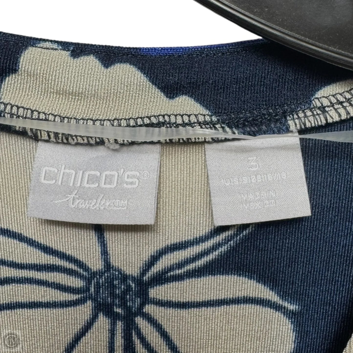 Cardigan By Chicos In Floral Print, Size: Xl