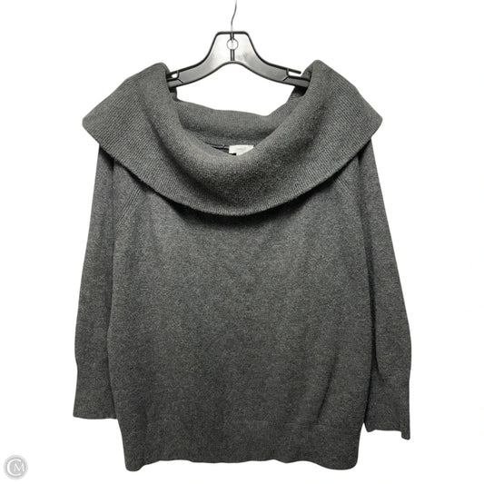 Sweater By Pure Jill In Grey, Size: Xl