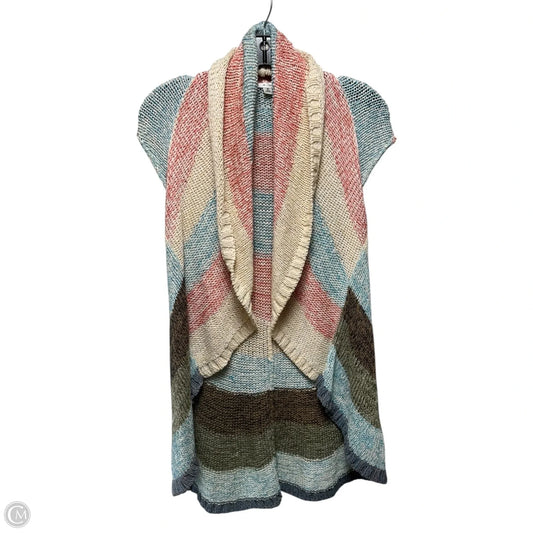 Line Up Circle Vest By Cabi In Multi-colored, Size: S