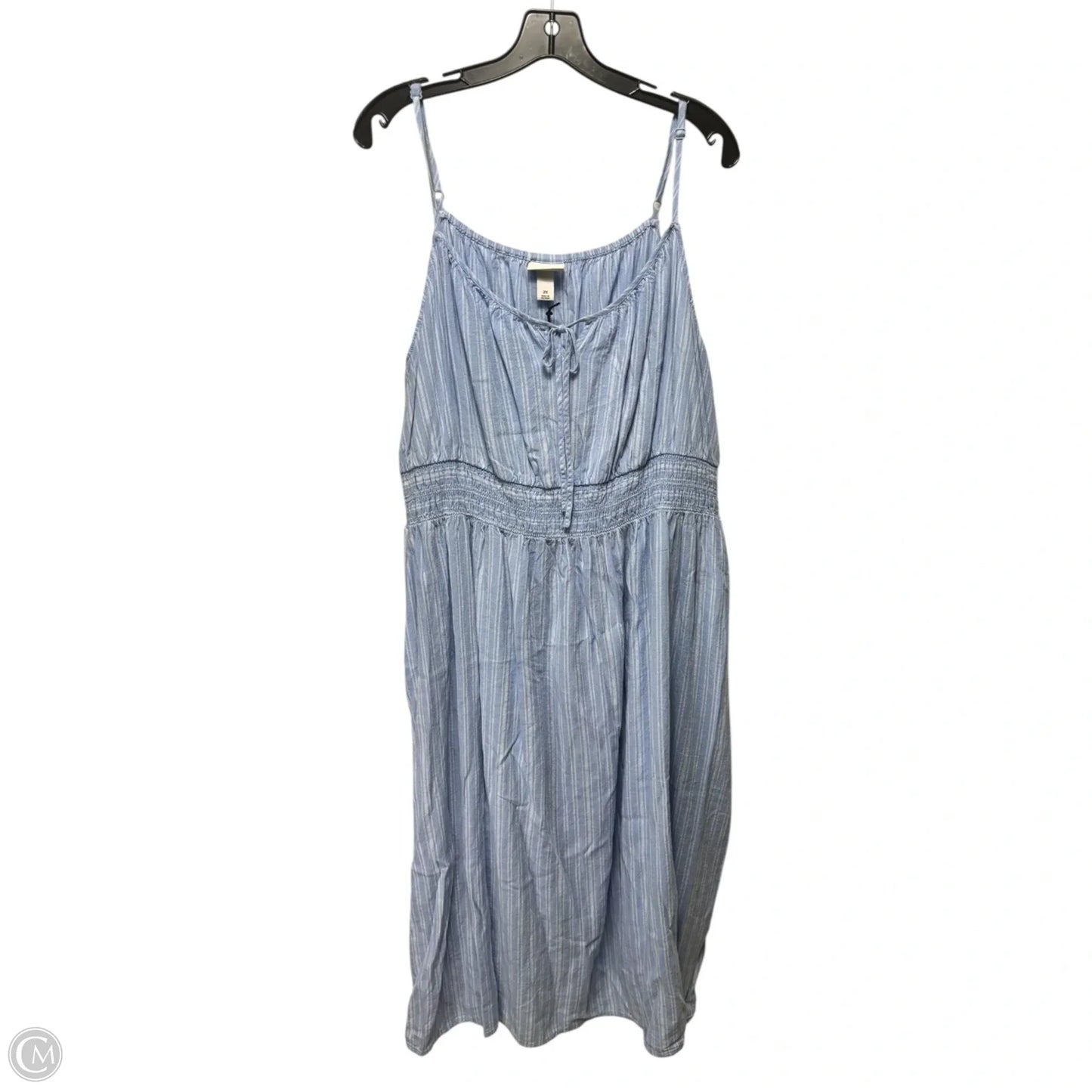 Dress Casual Maxi By Ava & Viv In Striped Pattern, Size: 2x