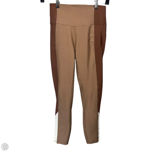 Athletic Leggings By ypb In Brown, Size: S