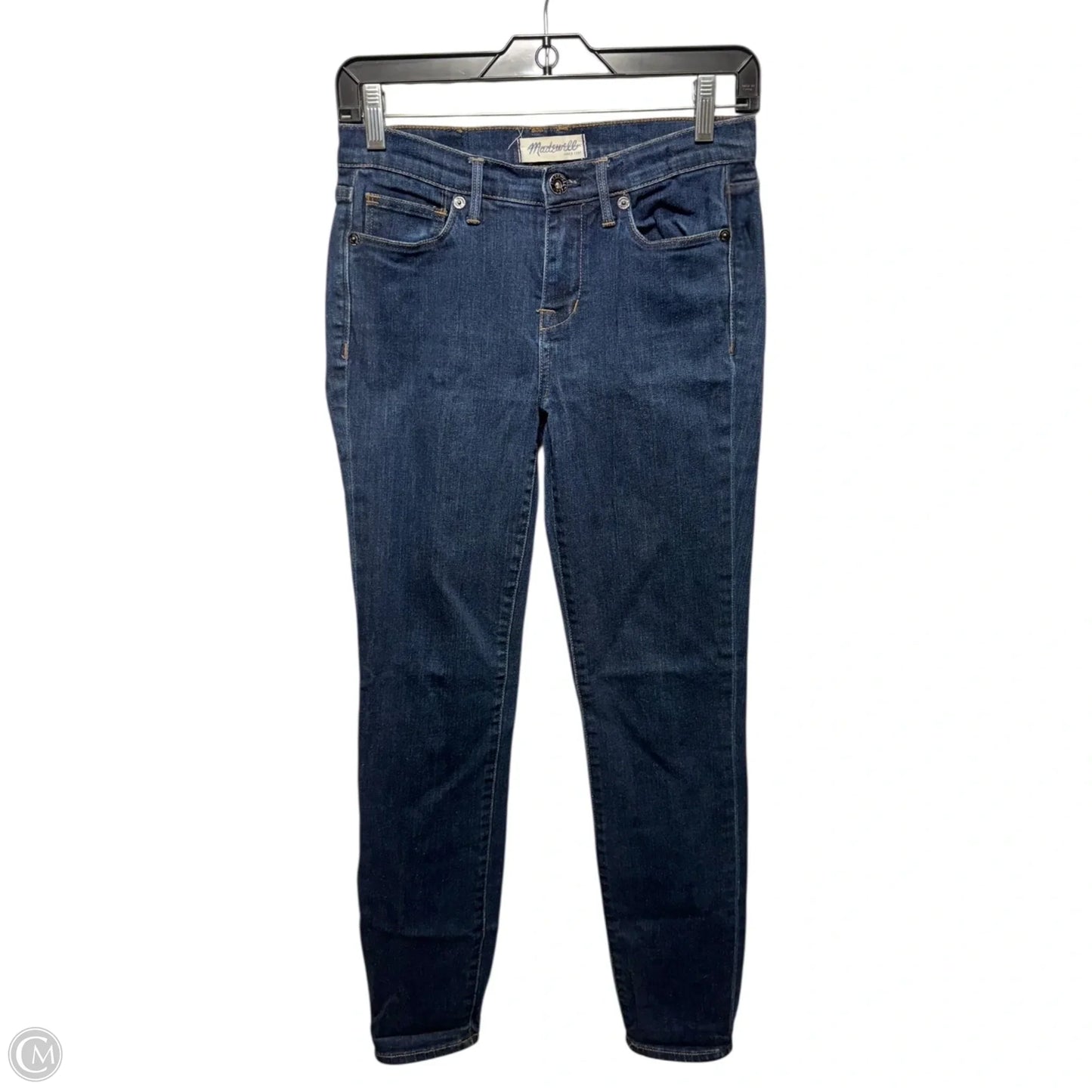 Jeans Skinny By Madewell In Blue Denim, Size: 2