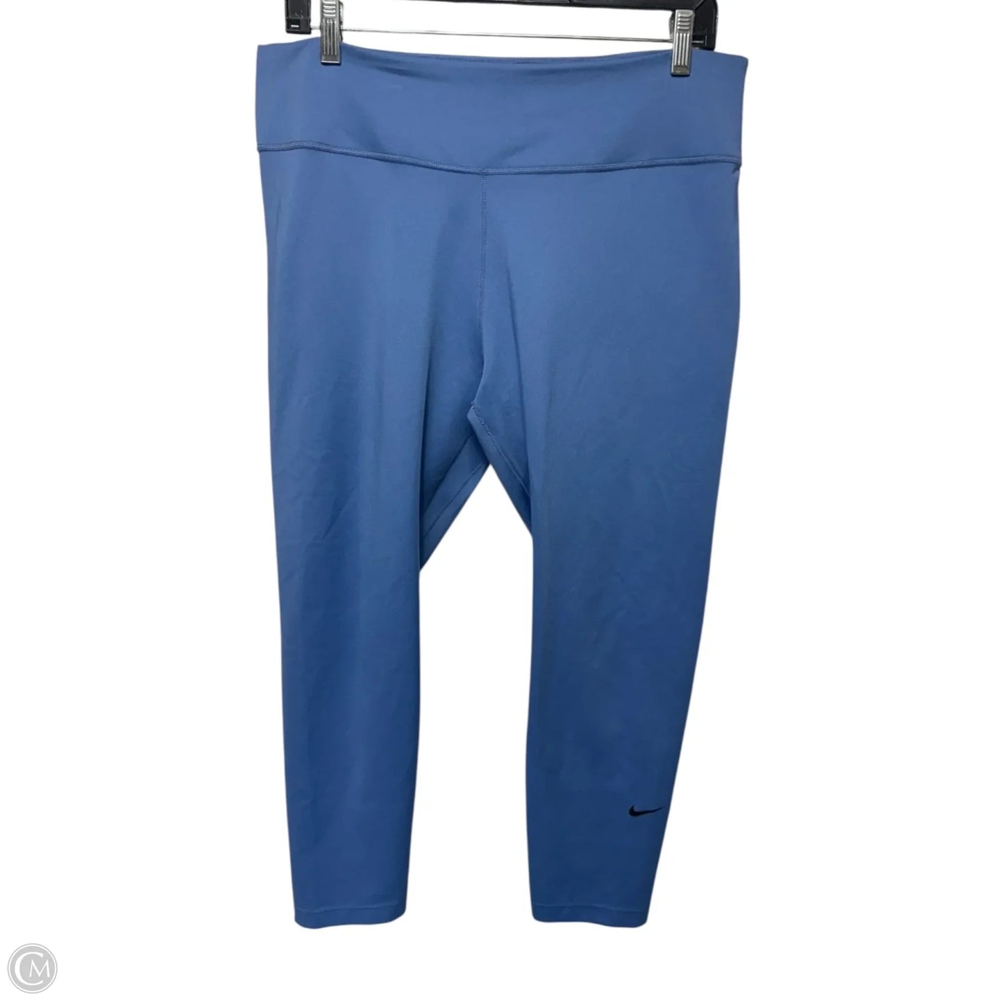 Athletic Capris By Nike Apparel In Blue, Size: Xxl