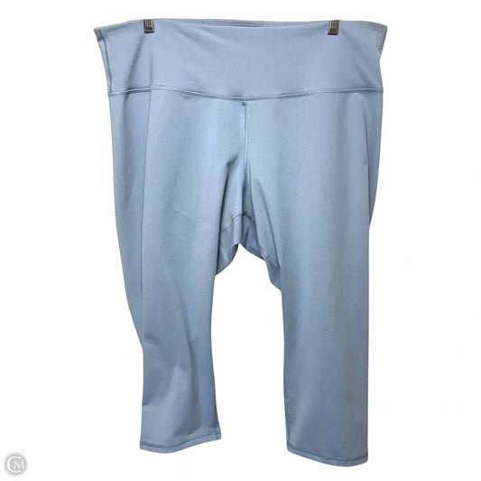 Athletic Capris By Old Navy In Blue, Size: Xxl