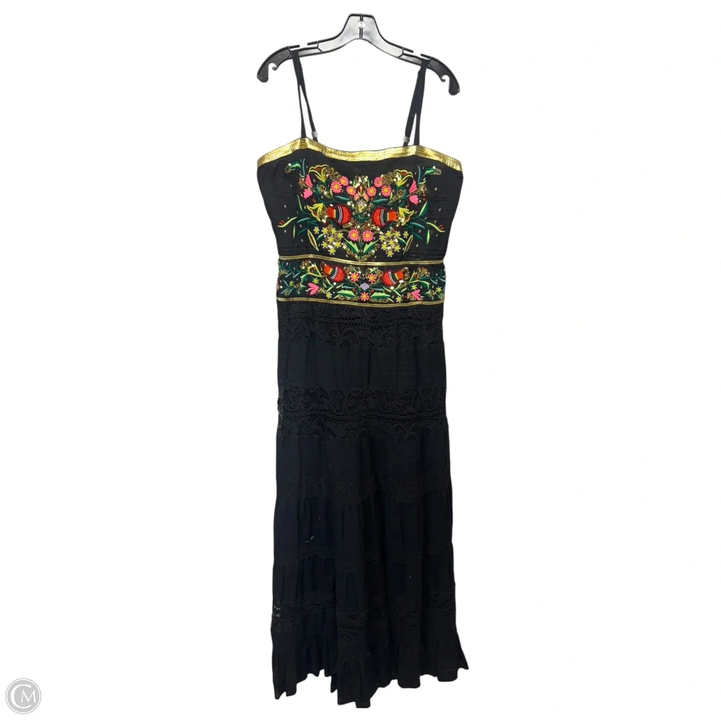 Dress Casual Maxi By Boston Proper In Black, Size: M