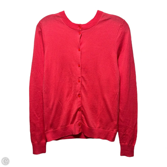 Sweater Cardigan By J. Crew In Pink, Size: Xs