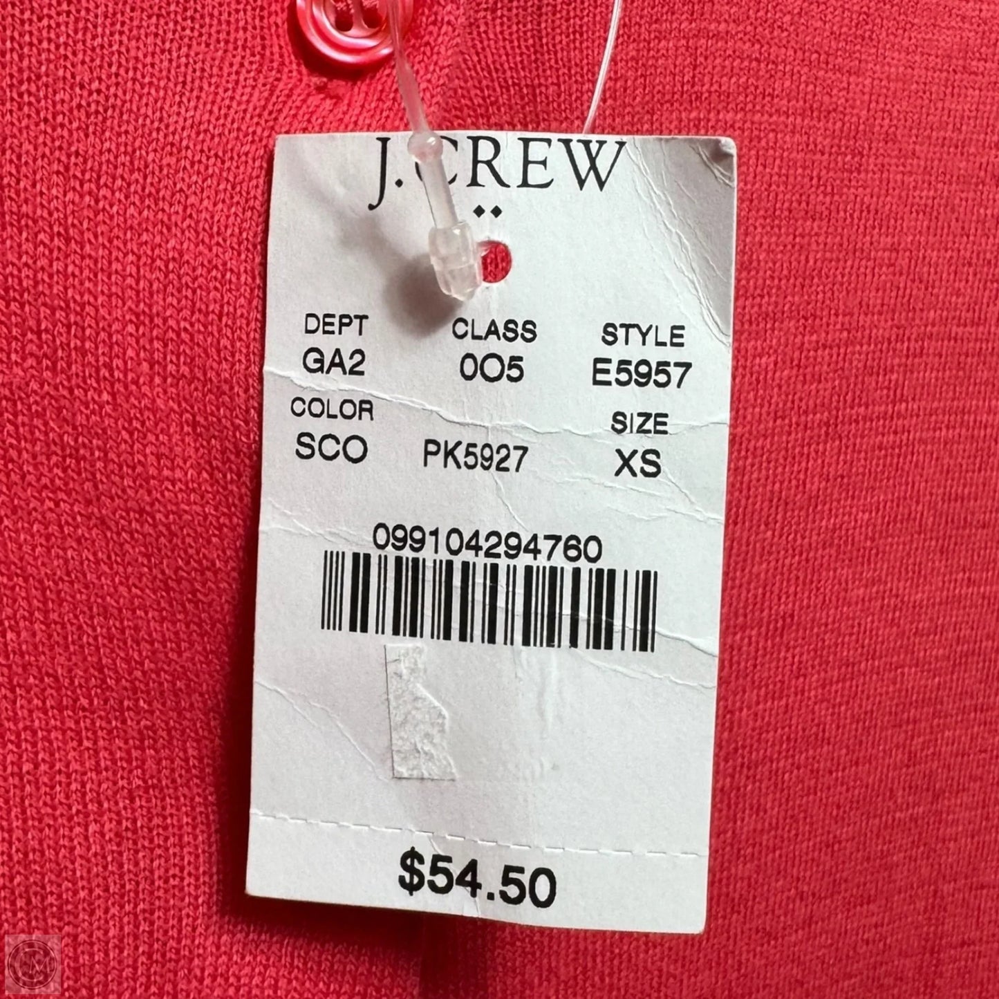 Sweater Cardigan By J. Crew In Pink, Size: Xs