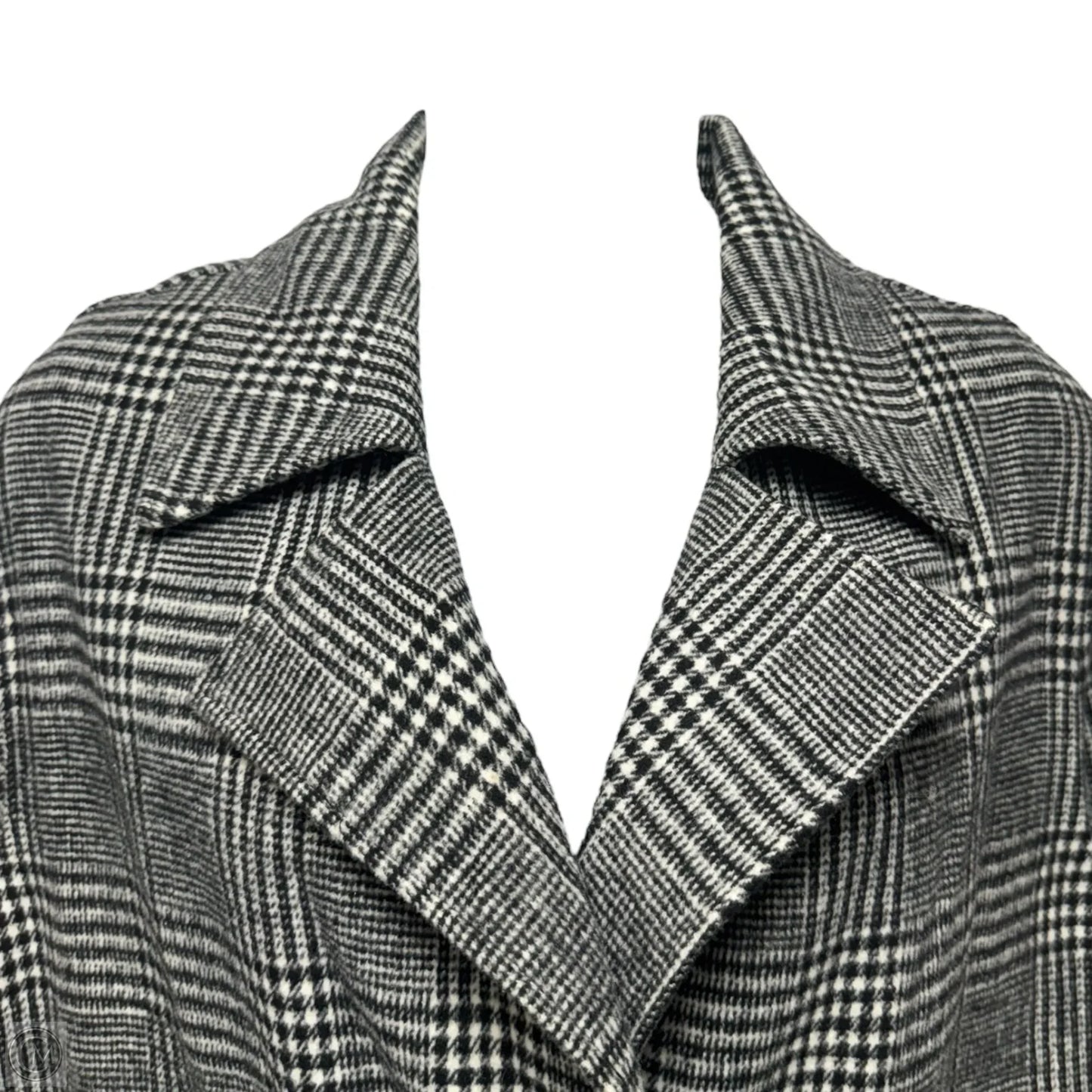 Coat By Avec Les Filles In Checkered Pattern, Size: M