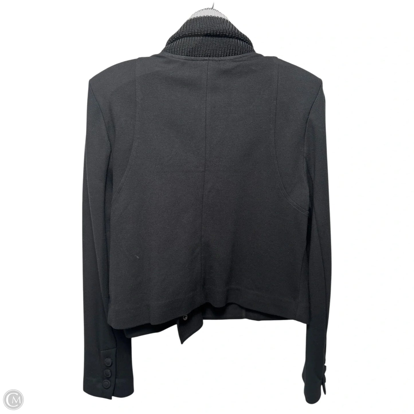 Cropped Jacket By Cabi In Black, Size: 8