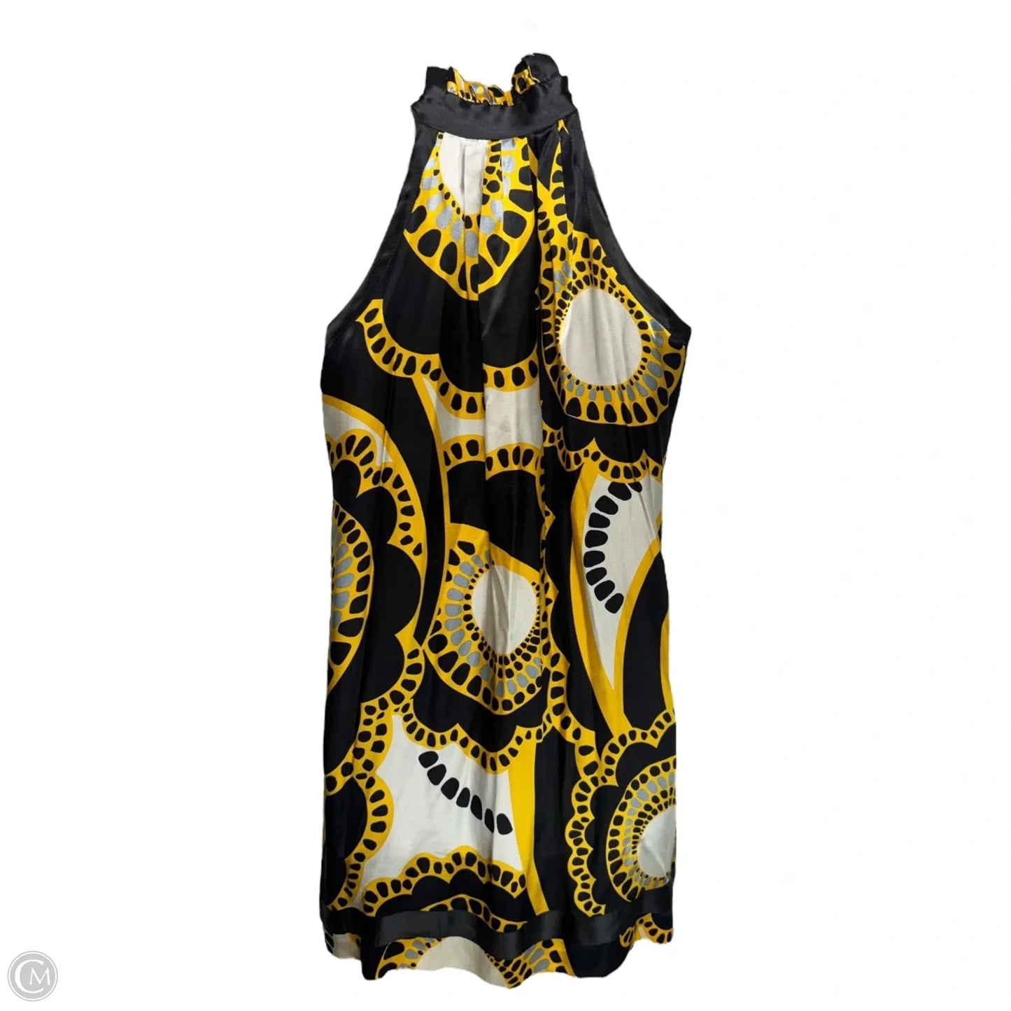 Silk Dress Casual Short By Zara In Multi-colored, Size: L