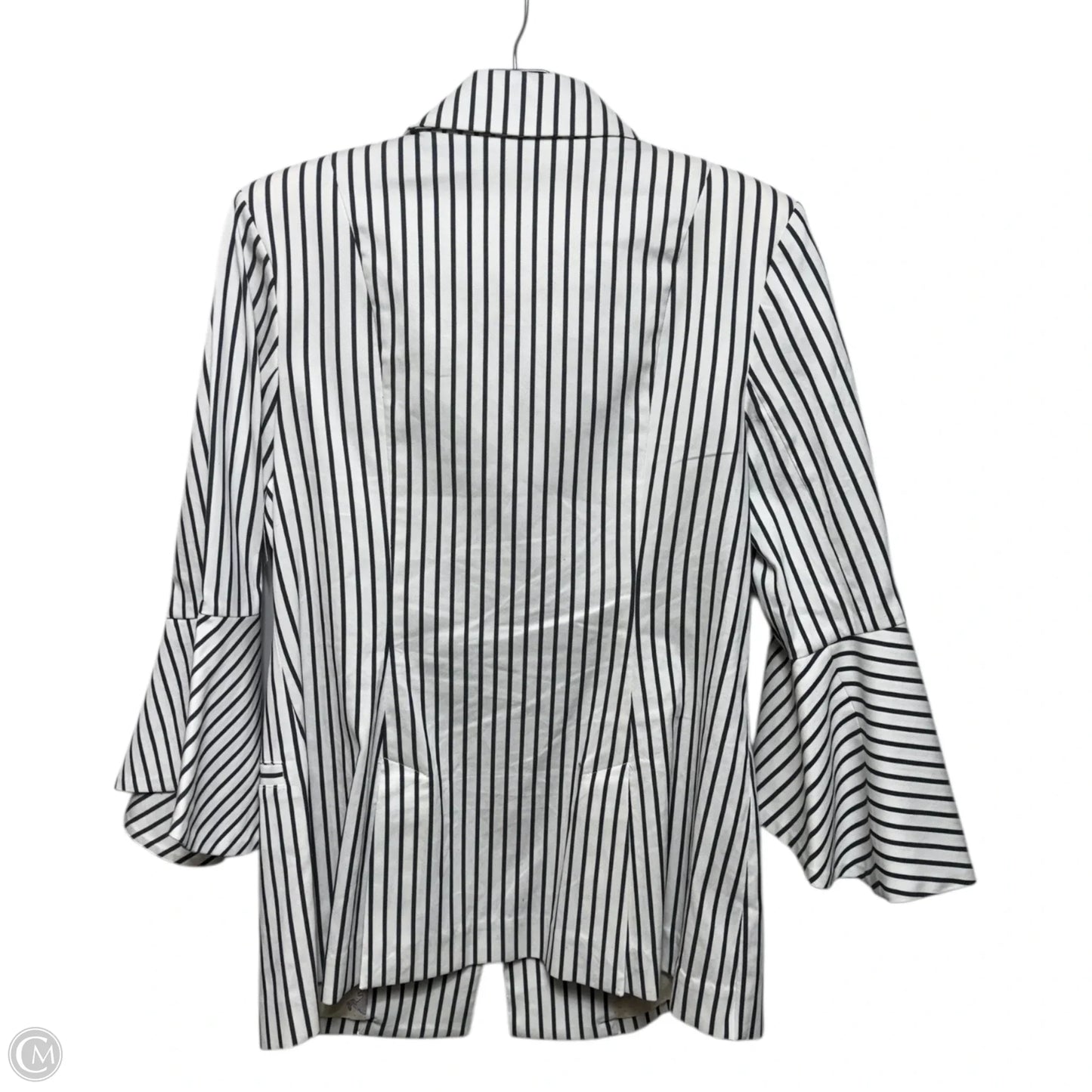 Blazer By Cabi In Striped Pattern, Size: 6