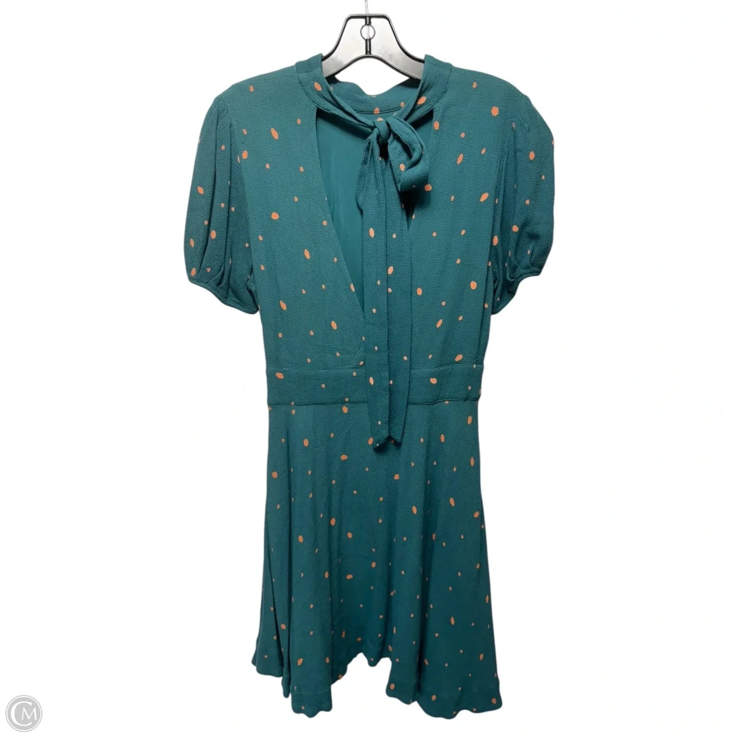 Abbie ReversiblePrinted Mini Dress By Free People In Polkadot Pattern, Size: S