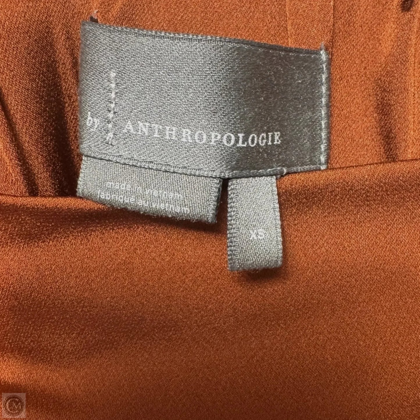 Wave Pleated Pants Lounge By Anthropologie In Copper, Size: Xs