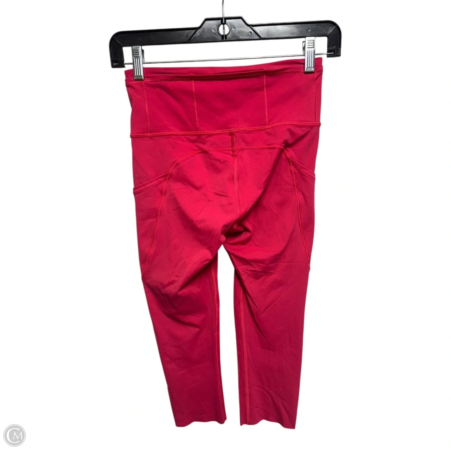 Athletic Capris By Lululemon In Pink, Size: S