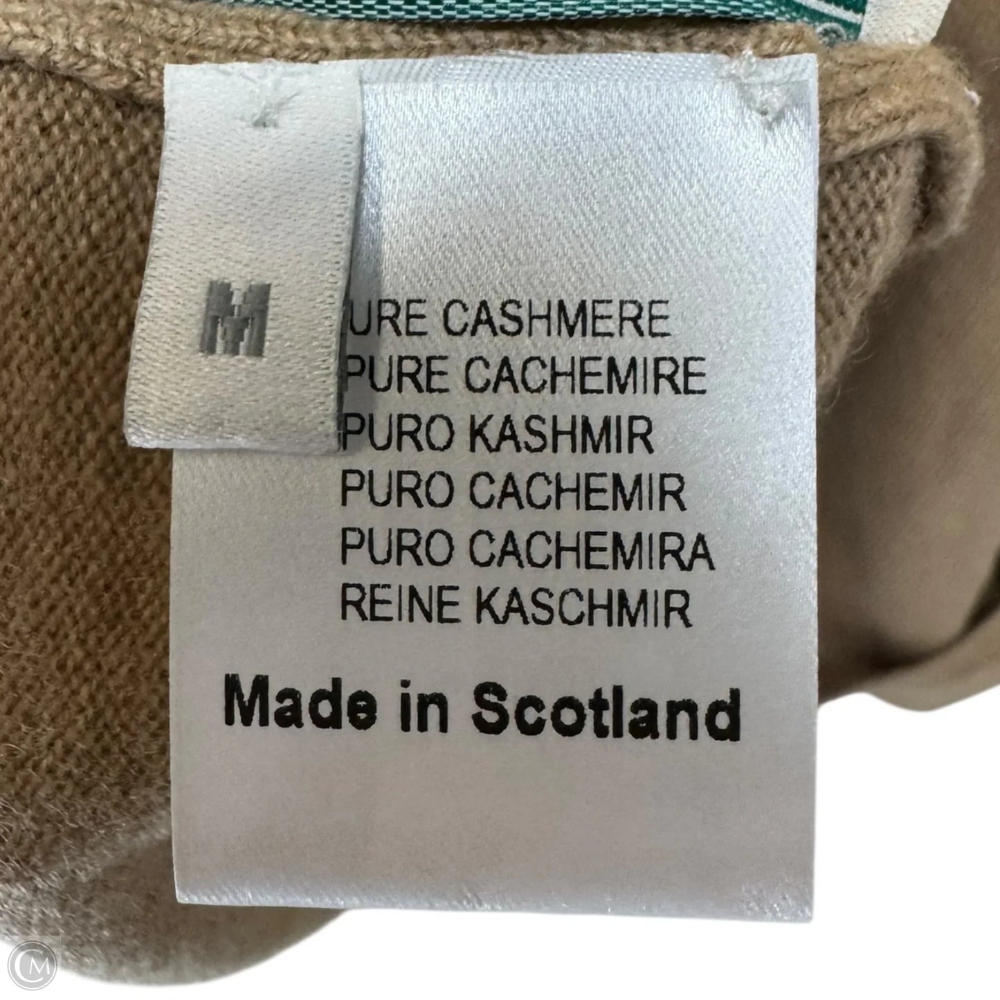 Sweater Cashmere By McCully’s In Brown, Size: M