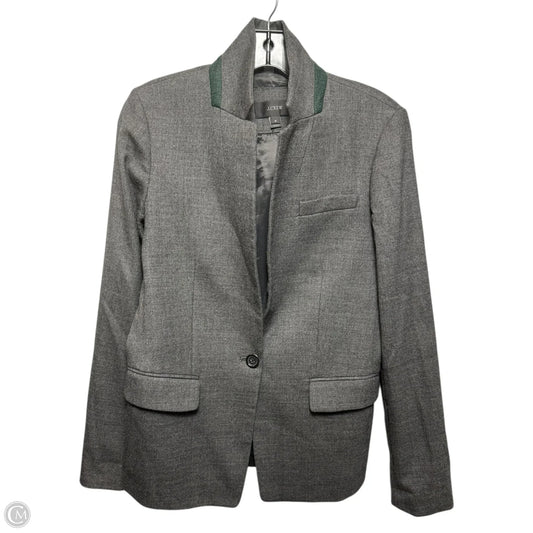 Wool Blazer By J. Crew In Grey, Size: 4