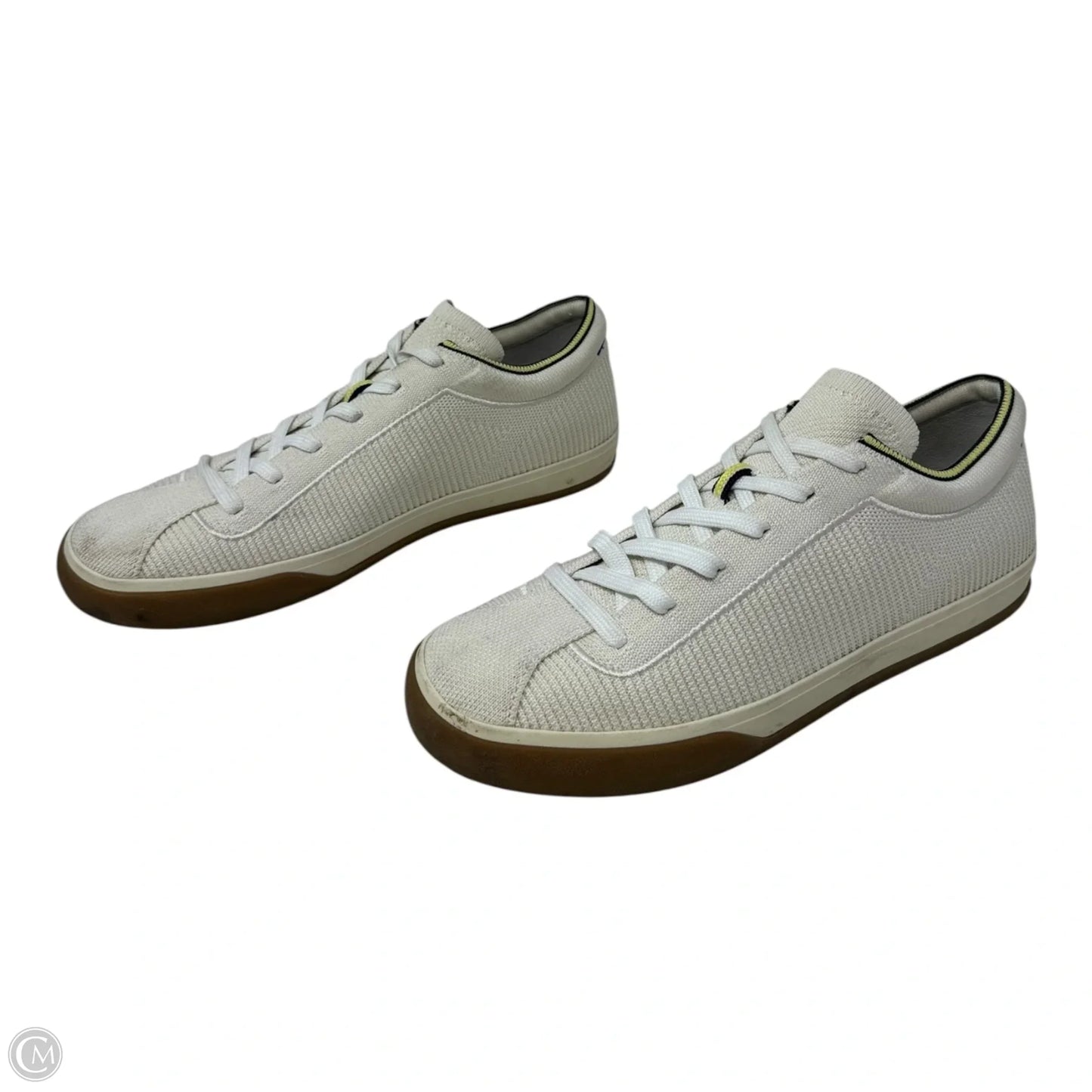 Knit Sneakers Shoes Athletic By Rothys In Cream, Size: 9