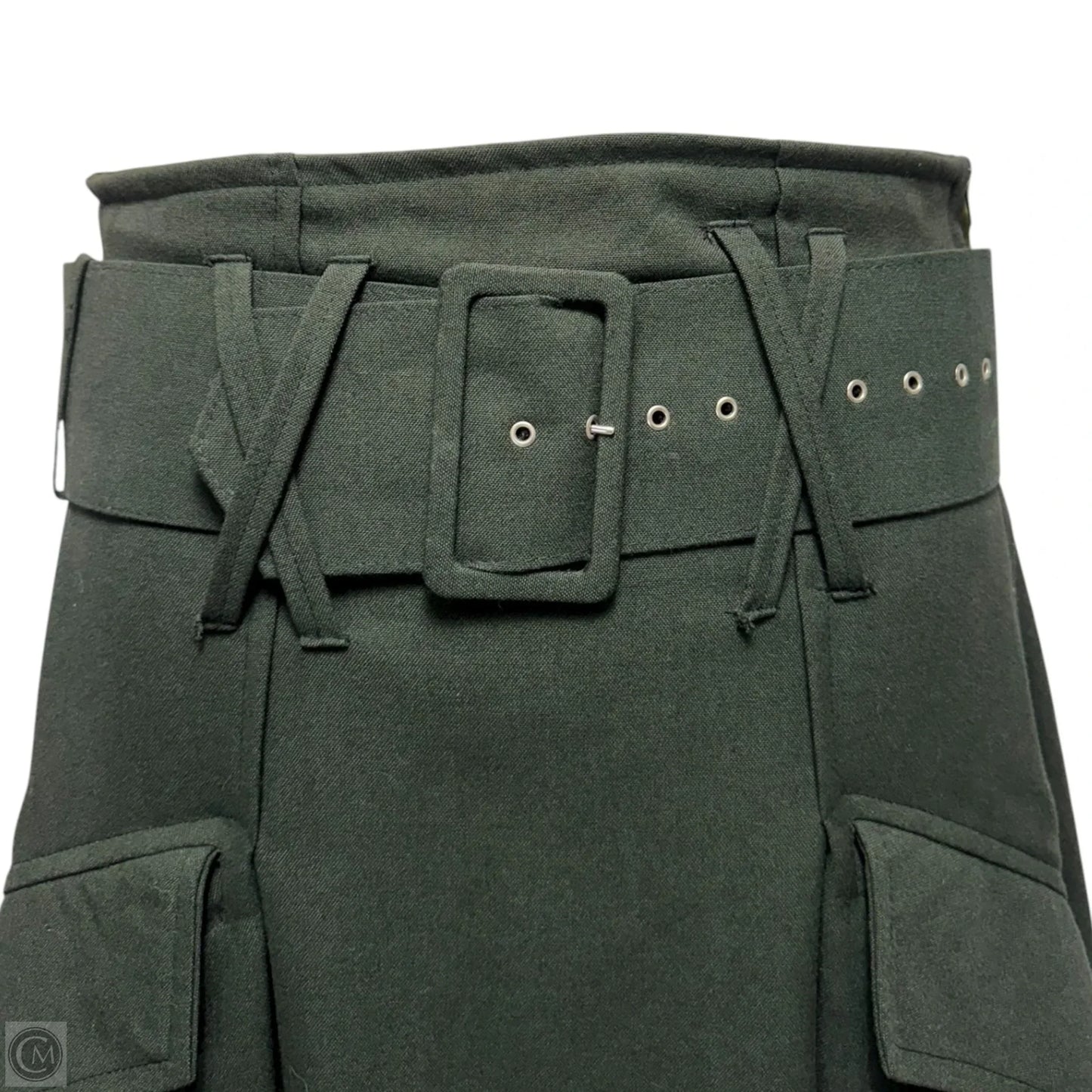 Belted Skirt Maxi By Ateliers Humanoid In Green, Size: M