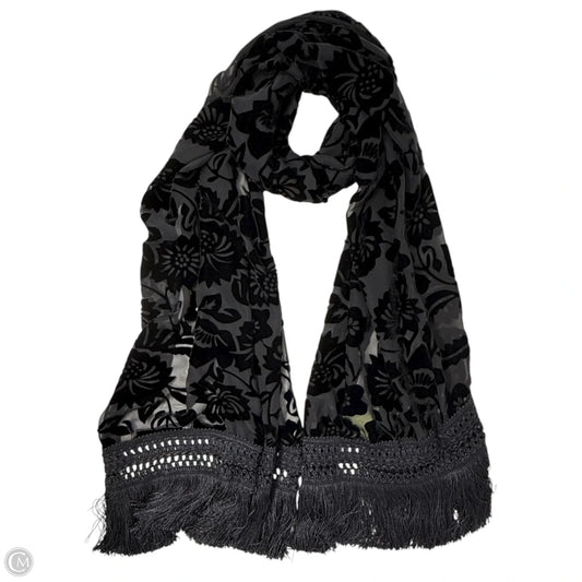 Silk Burnout Velvet Long Scarf By Nick & Nora
