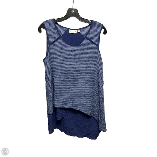 Top Sleeveless By Habitat In Blue, Size: S