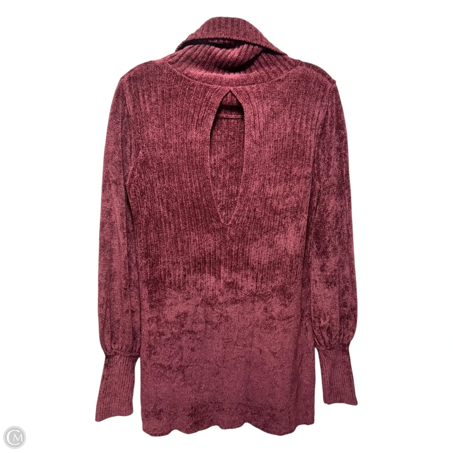 New Moon Chenille Tunic Sweater By Free People In Rose, Size: L