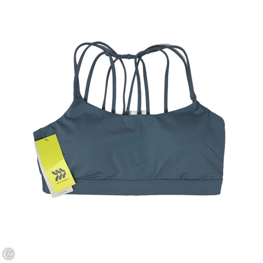 Athletic Bra By All In Motion In Blue, Size: Xl