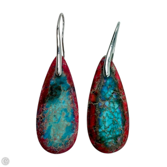 Imperial Jasper Teardrop Earrings