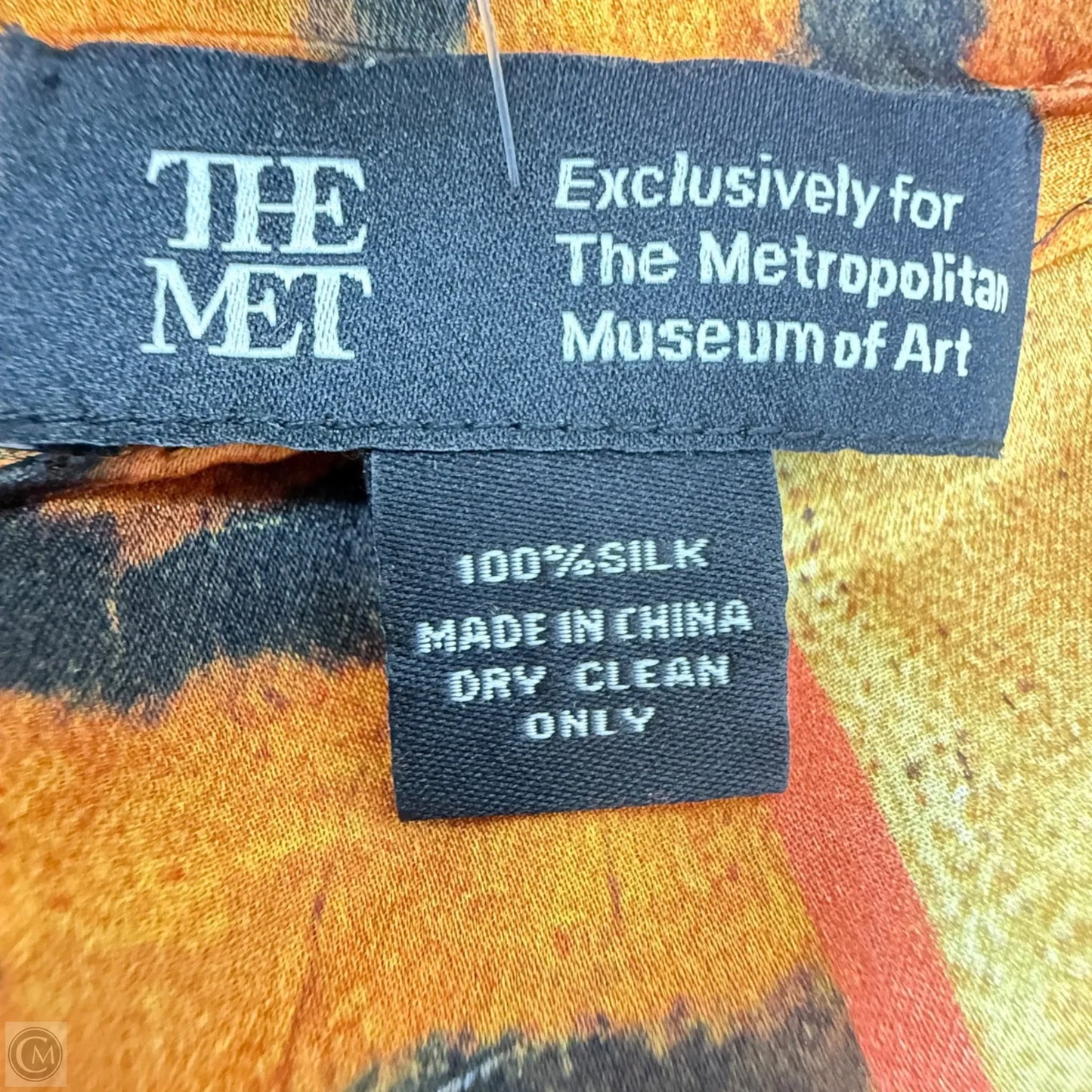 Delacroix “Young Lion Playing With Its Mother”Oversized Oblong Printed Silk Scarf By The Metropolitan Museum of Art , Size: 0