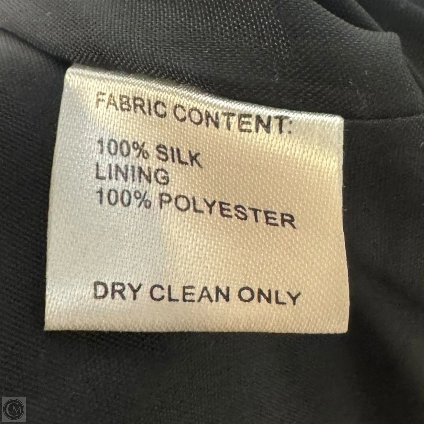 Silk Tiered Ruffle Dress Casual Short By Signette In Black, Size: 8