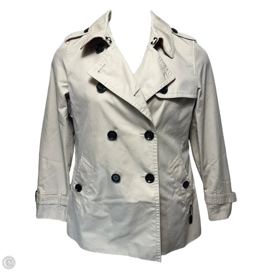Jacket Designer By Coach In Tan, Size: M