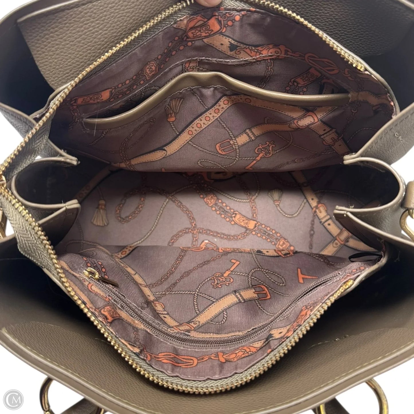 Leather Handbag Unbranded, Size: Medium