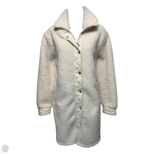 Long Jacket Fleece By Athleta In Cream, Size: Xs