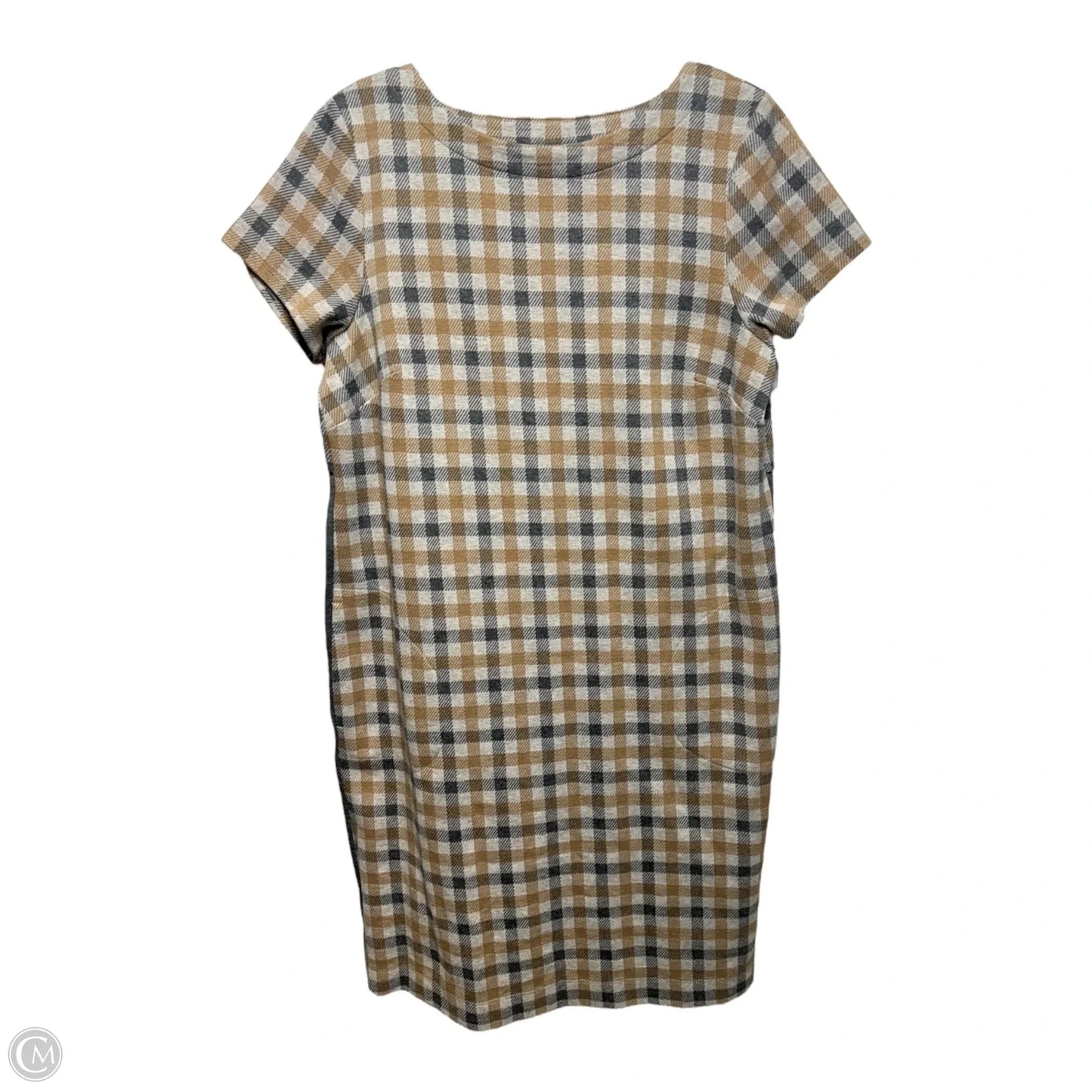 Dress Casual Short By J. Jill In Checkered Pattern, Size: S