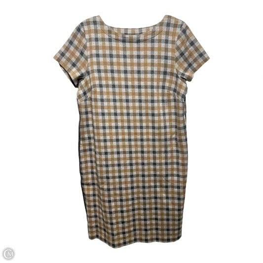 Dress Casual Short By J. Jill In Checkered Pattern, Size: S