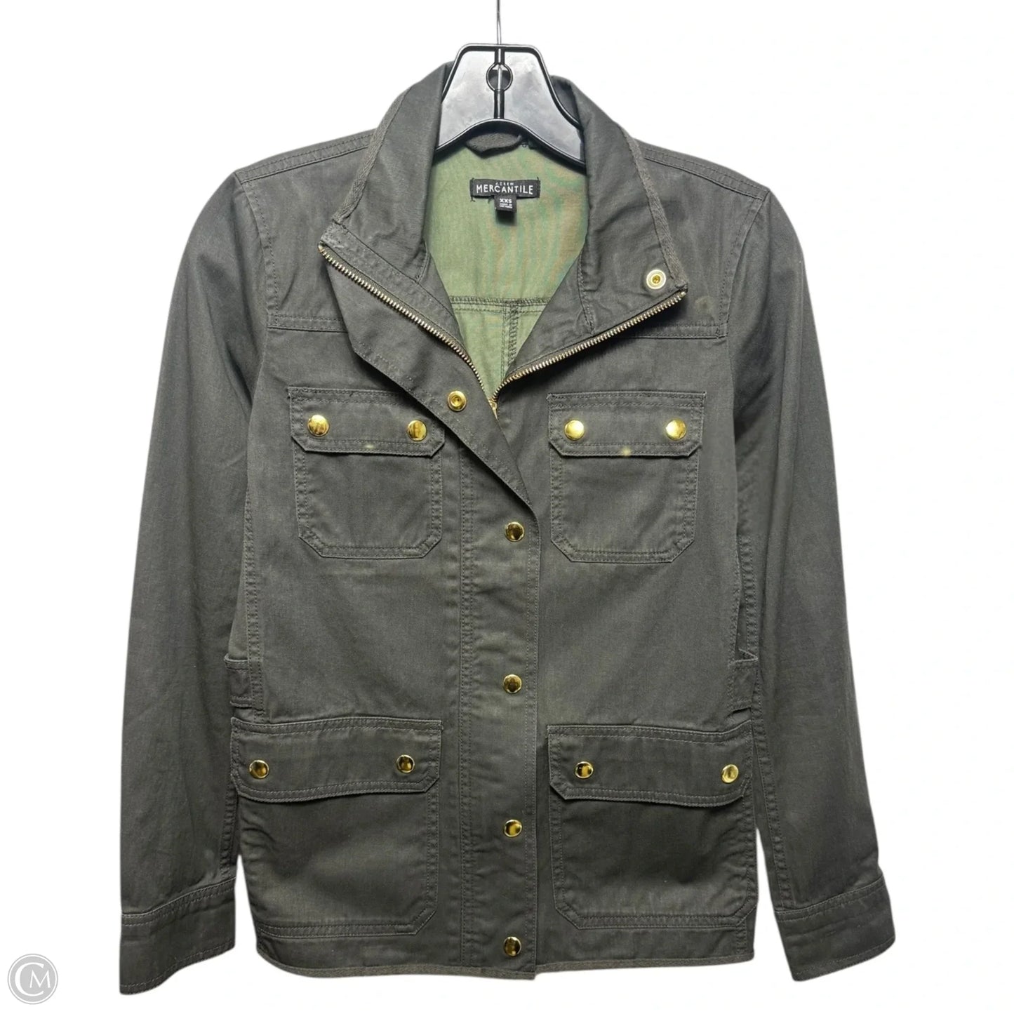 Downtown Field Jacket By J. Crew In Green, Size: XXS