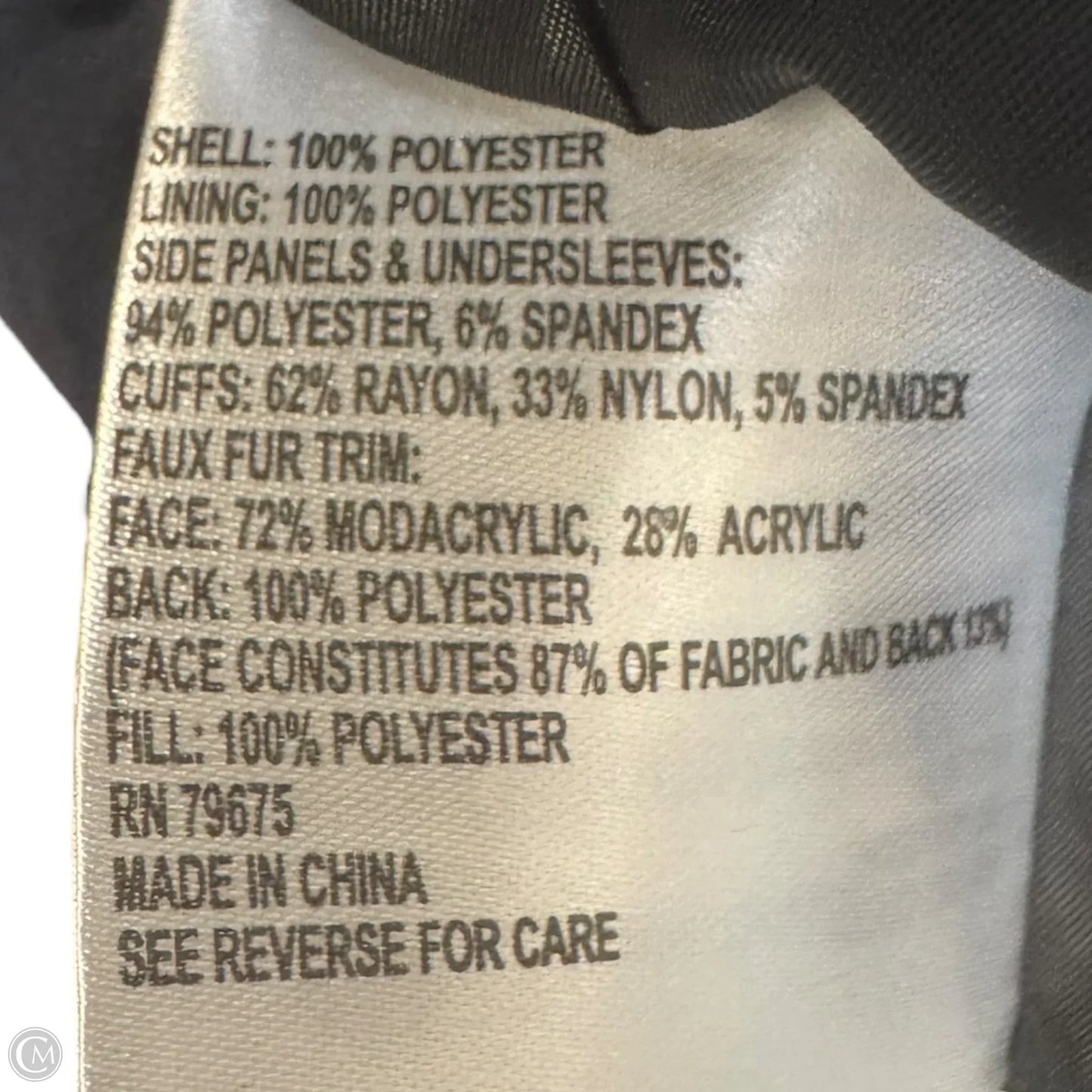 Jacket Puffer & Quilted By Michael By Michael Kors In Black, Size: 2x