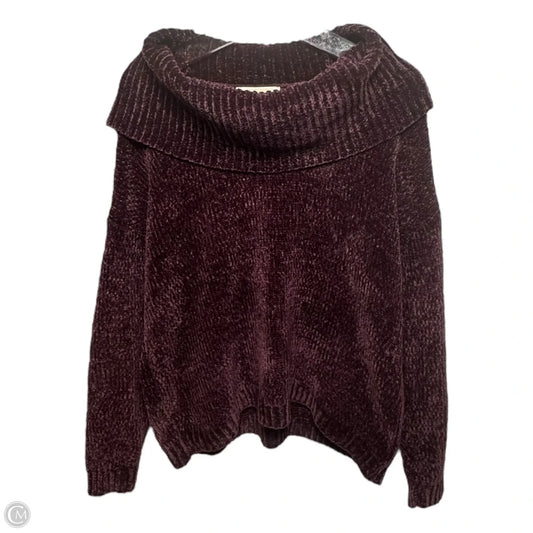 Sweater By Michael By Michael Kors In Maroon, Size: L