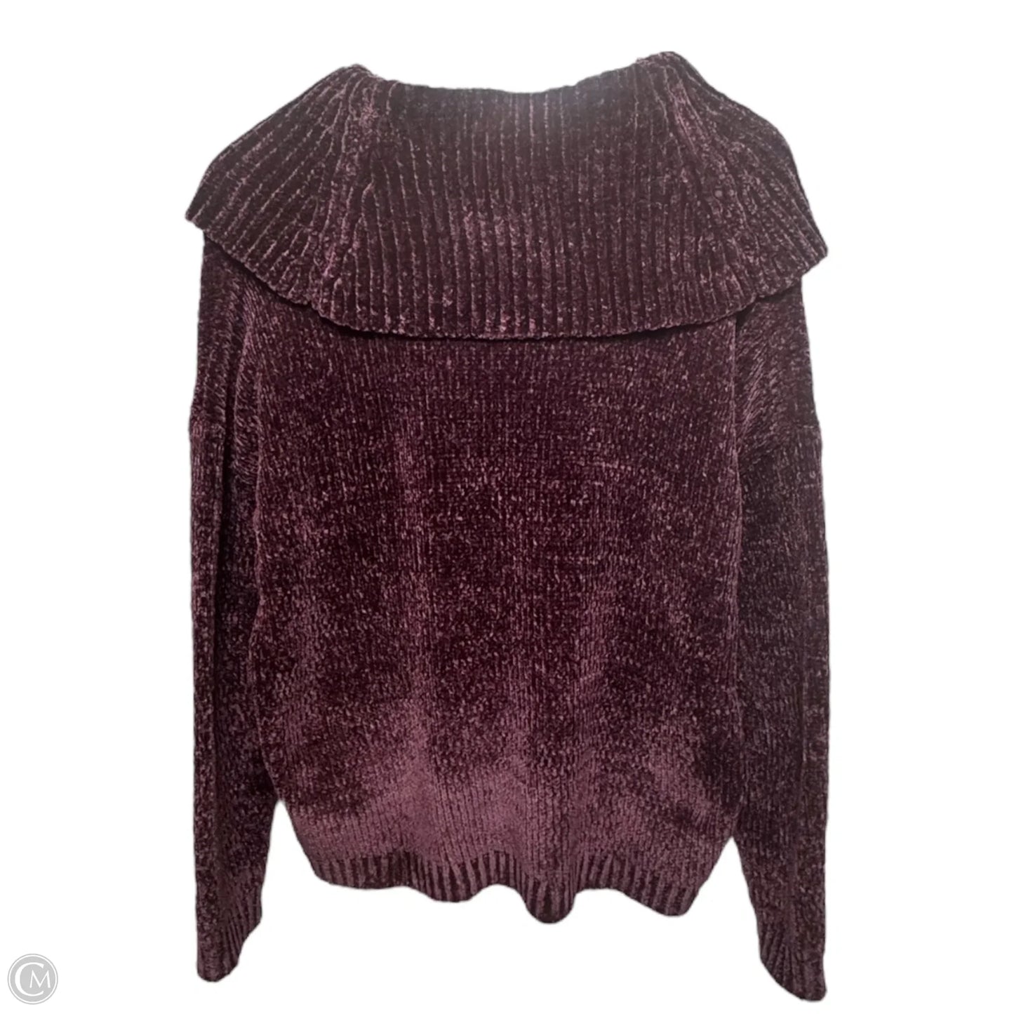 Sweater By Michael By Michael Kors In Maroon, Size: L