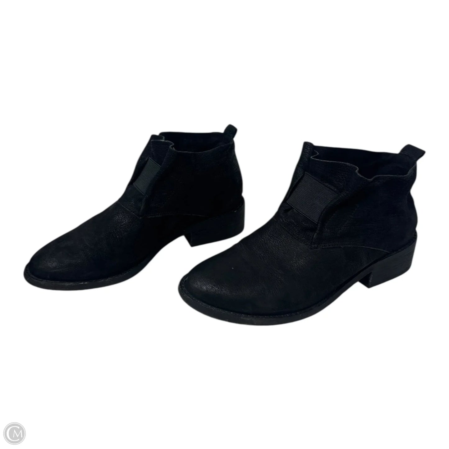 Boots Ankle Heels By Eileen Fisher In Black, Size: 7