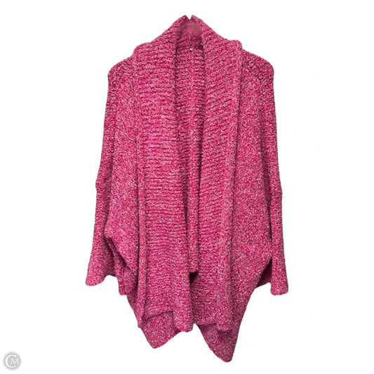 BFF Cardigan Sweater By Free People In Prickly Pear, Size: M