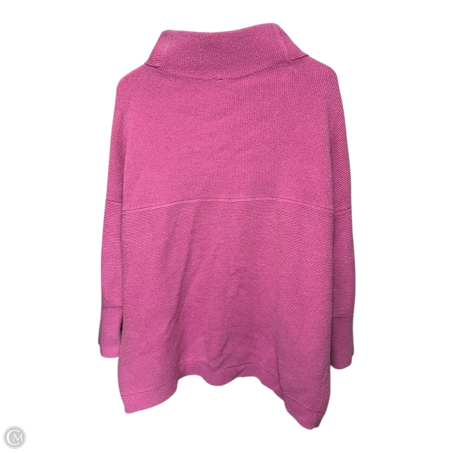 Ottoman Slouchy Fit Tunic Sweater By Free People In Pink, Size: L
