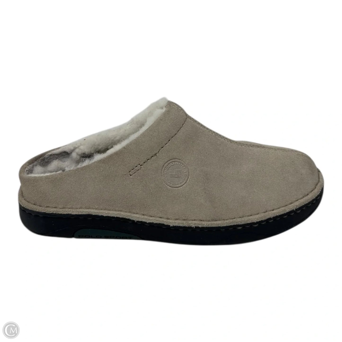 Slippers By Polo Ralph Lauren In Tan, Size: 6