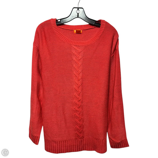 Sweater By Joe Fresh In Orange, Size: S