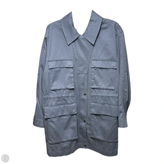 Jacket Utility By Madewell In Blue, Size: M