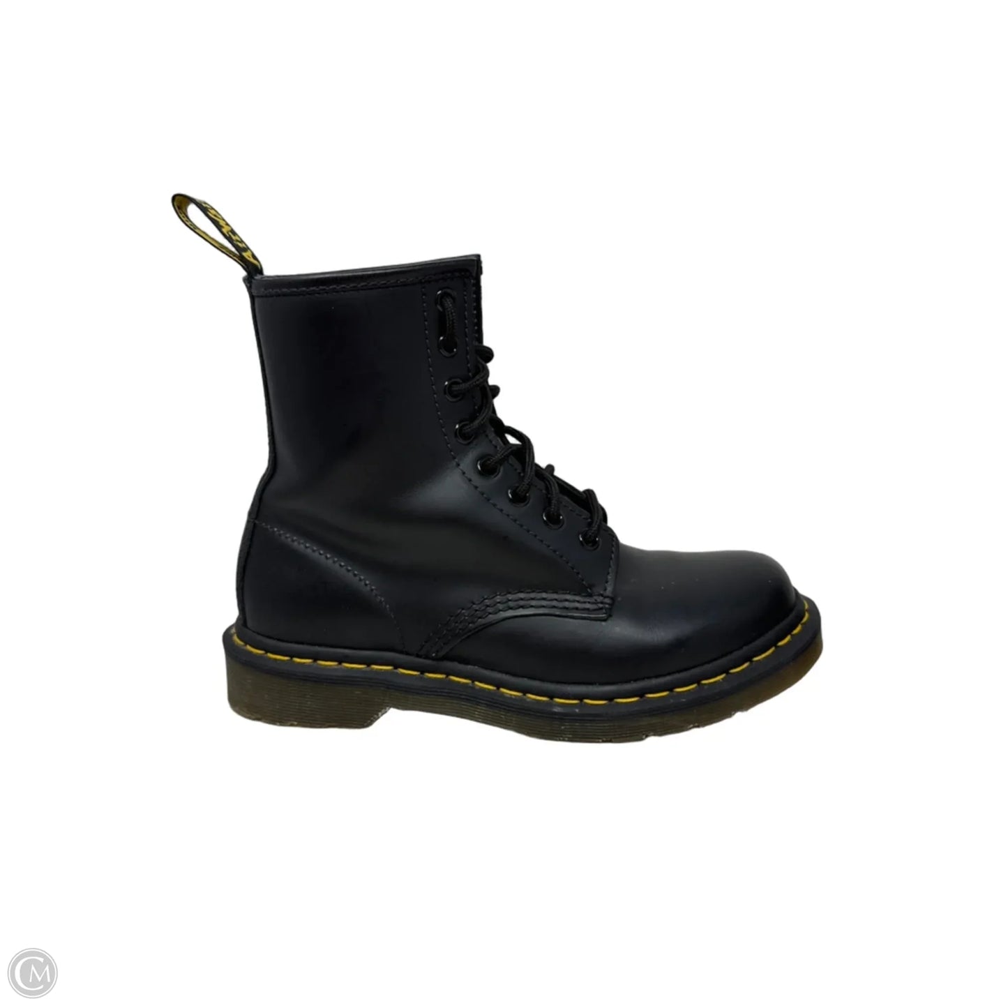 1460 Combat Boots By Dr Martens In Black, Size: 7
