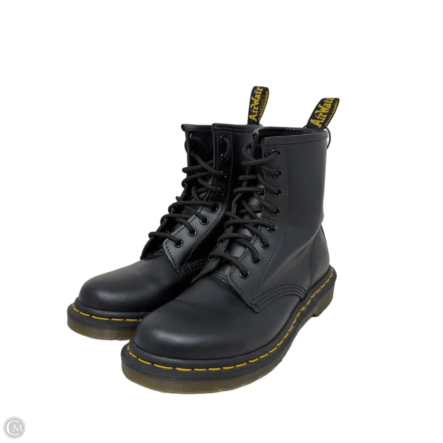 1460 Combat Boots By Dr Martens In Black, Size: 7