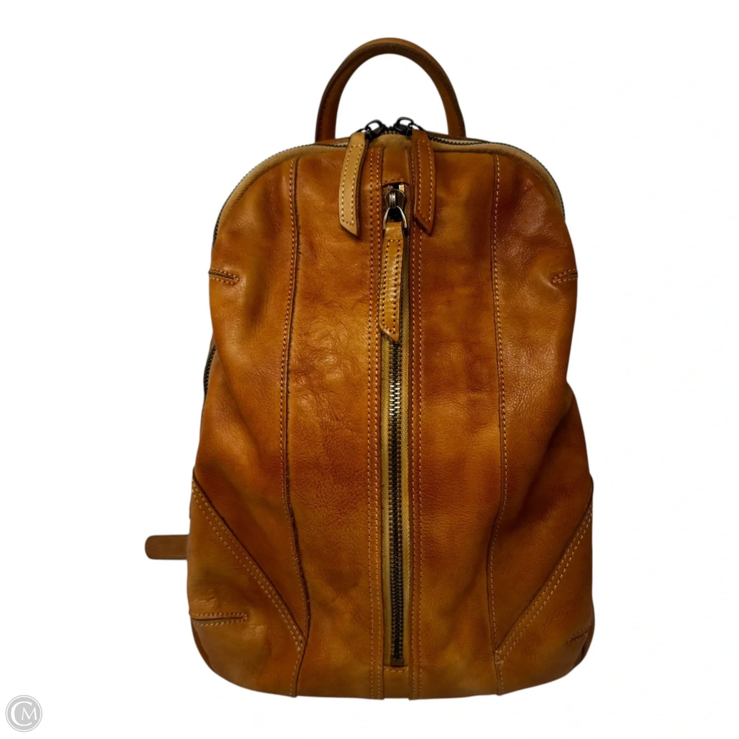 Backpack Leather Unbranded, Size: Large